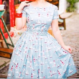 Zoe Vine Isabelle Boats Dress